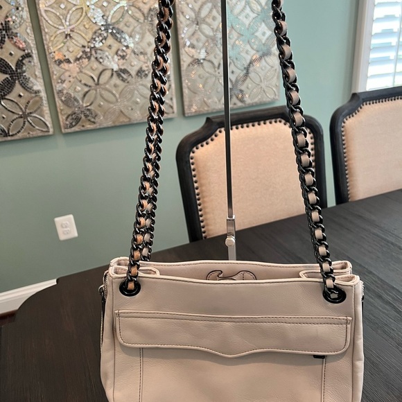 Rebecca Minkoff Swing Crossbody/Shoulder Putty Leather Cross Body Bag - Picture 4 of 9